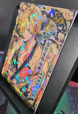 Vinsmoke Sanji SP Rare Card One Piece Endless Treasure 5 CCG Thick Holo - Image 2