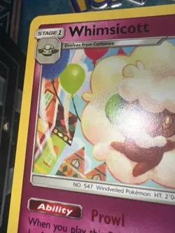 Pokemon Whimsicott - 144/236 - Unified Minds Rare - TCG Card - NM - Image 3
