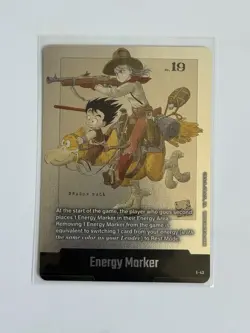 Dragon Ball Super Card Game Fusion World SB01 Manga Booster Energy Marker E-53 - Image 1
