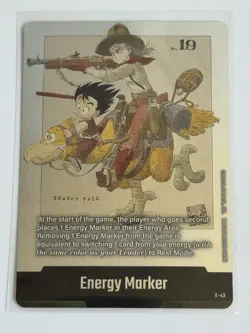Dragon Ball Super Card Game Fusion World SB01 Manga Booster Energy Marker E-53 - Image 3