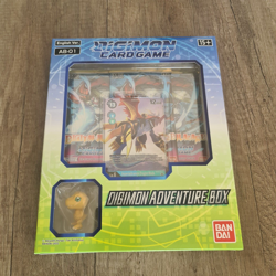 Digimon Card Game - Digimon Adventure Box - Agumon Figure - Sealed English - Image 1