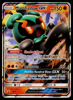 Pokemon Card Marshadow GX SM59 SM Promos - Image 1