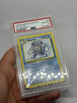 1999 Pokemon Jungle 1st Edition Quaputzi PSA 10 GEM MINT - Image 1