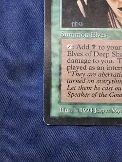 MTG Elves of Deep Shadow The Dark Regular Uncommon MP, Magic The Gathering - Image 5