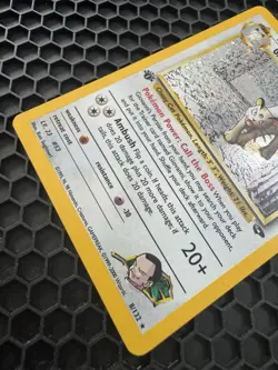 Giovanni's Persian 1st Edition 8/132 Holo Rare Gym Challenge Pokemon WOTC 2000 - Image 3