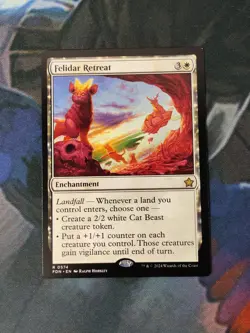 Felidar Retreat | 7% Off 2+ | Foundations | NM | MTG - Image 1