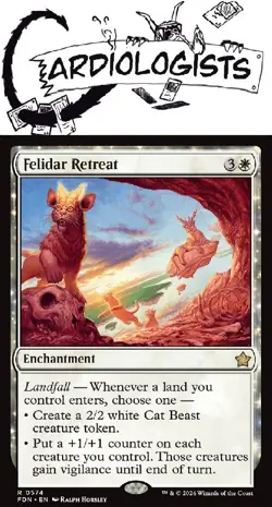 Felidar Retreat 0574 | Magic the Gathering MTG | Foundations | Rare | NM - Image 1
