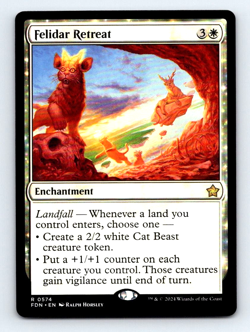 Felidar Retreat Foundations Regular magic the gathering - Image 1
