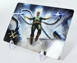 MTG • DOCTOR OCTOPUS MASTER PLANNER GOLD SIGNATURE Art 25/54 • Spider-Man M/NM - Image 2