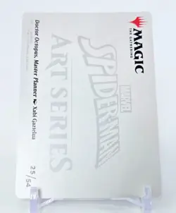 MTG • DOCTOR OCTOPUS MASTER PLANNER GOLD SIGNATURE Art 25/54 • Spider-Man M/NM - Image 3