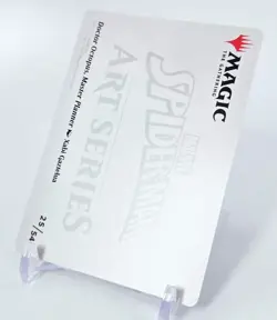 MTG • DOCTOR OCTOPUS MASTER PLANNER GOLD SIGNATURE Art 25/54 • Spider-Man M/NM - Image 4