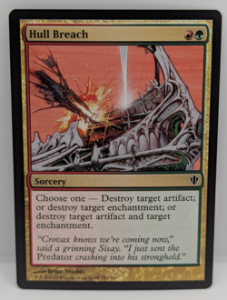 Hull Breach Commander 2013 Regular NM MTG - Image 1