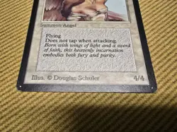 Magic The Gathering Limited Beta Serra Angel Mod Played - Image 3