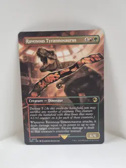 MTG Ravenous Tyrannosaurus Jurassic World Collection 18 0018 - Image 1
