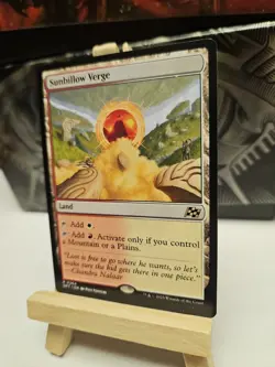 1x Sunbillow Verge - Aetherdrift - NM MTG Magic The Gathering Land Red White - Image 3
