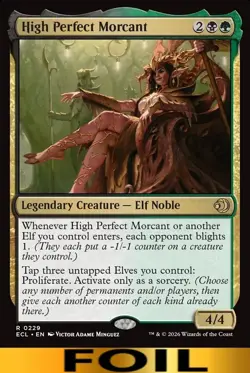 High Perfect Morcant ** FOIL ** #229 - Lorwyn Ecliped - NM MTG - Image 1