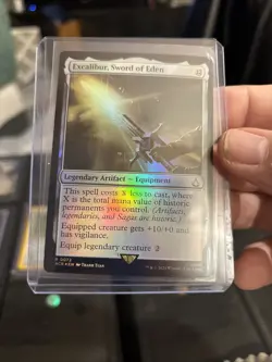 MTG TCG Assassins Creed Excalibur, Sword of Eden 0072 Foil Rare Z162 - Image 1