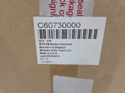 Magic the Gathering, MTG, Modern Horizons MH1. Factory sealed case, 2019. - Image 1