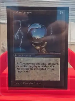 1993 ICY MANIPULATOR Magic the Gathering Collector's Edition CE MTG Sharp Corner - Image 1