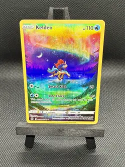 Keldeo GG07/GG70 Crown Zenith: Galarian Gallery Ultra Rare,Holo Pokemon Card NM - Image 2