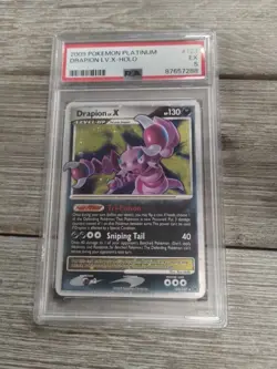 PSA 5 2009 Pokemon Platinum Drapion LV X Holo - Image 1