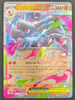 Pokemon TCG Mega Charizard X EX 13/94 Phantasmal Flames Double Rare NM - Image 1