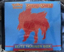 Pokemon Sword and Shield Base - Zamazenta Elite Trainer Box ETB Factory Sealed - Image 1