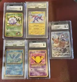 Pokemon Slabs lot of 5 Slabs - Image 1