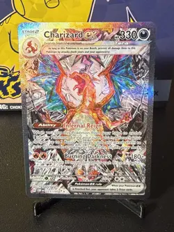 Pokemon Charizard ex 223/197 Special Illustration Rare Holo Obsidian Flames EX … - Image 1
