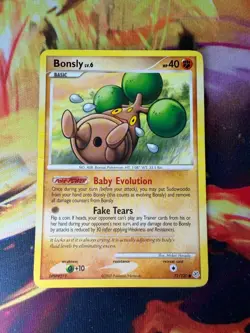 Bonsly 71/130 MP-DMG Common Diamond & Pearl 2007 Pokemon TCG - Image 1