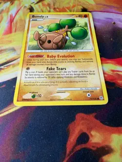 Bonsly 71/130 MP-DMG Common Diamond & Pearl 2007 Pokemon TCG - Image 2