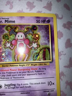 Pokemon TCG - Mr. Mime Holo - 013/034 - CLB - Classic Collection - Image 3