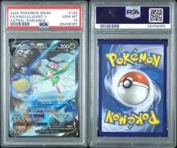 Pokemon Hisuian Lilligant V 163/189 Astral Radiance Alt Art Ultra Rare - PSA 10 - Image 3