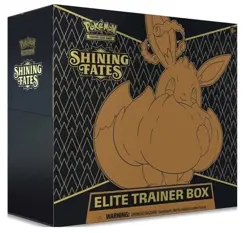 Pokemon Sword & Shield SHINING FATES Elite Trainer Box ETB NEW Sealed pokemon - Image 1