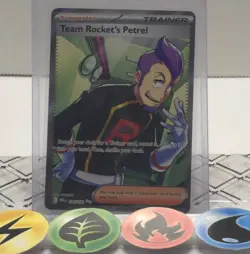 Pokemon TCG Team Rocket's Petrel 226/182 Destined Rivals 2025 NM - Image 1