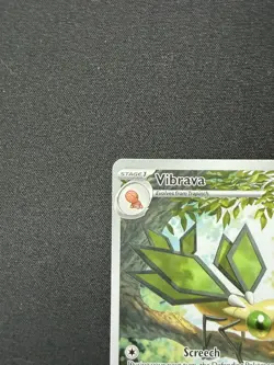 Vibrava 206/191 - Pokemon Surging Sparks - Illustration Rare Holo - NM - Image 5