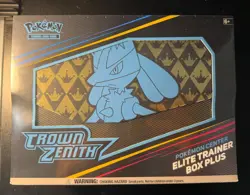 Nintendo Pokemon TCG Crown Zenith Elite Trainer Box Plus - 12 Packs 820650851872 - Image 1