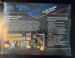 Nintendo Pokemon TCG Crown Zenith Elite Trainer Box Plus - 12 Packs 820650851872 - Image 2