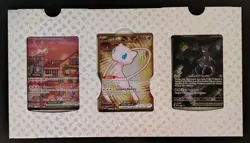 Pokemon TCG 151 UPC Promo Set Mew 053, Mewtwo 052, Metal Mew 205 New (SEALED) - Image 1