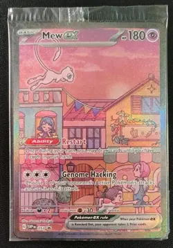 Pokemon TCG 151 UPC Promo Set Mew 053, Mewtwo 052, Metal Mew 205 New (SEALED) - Image 3