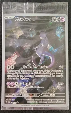 Pokemon TCG 151 UPC Promo Set Mew 053, Mewtwo 052, Metal Mew 205 New (SEALED) - Image 5