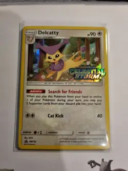 Delcatty SM132 Black Star Promo Celestial Storm Prerelease (Pokemon) Holo - Image 1