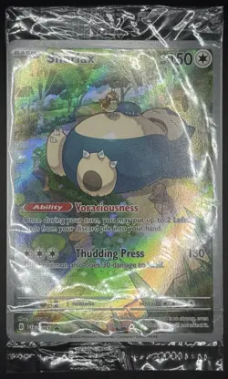 Pokemon TCG Snorlax Black Star Promo Sealed 051 NM - Image 1