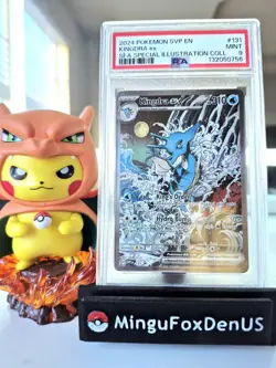 2024 Pokemon Shrouded Fable Special Illustration Promo #131 Kingdra EX, PSA 9 - Image 1
