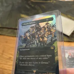 A Realm Reborn MTG Magic Final Fantasy NM (Borderless Chocobo Track Foil) - Image 3