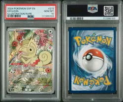 2024 POKEMON SSP EN-SURGING SPARKS ILLUSTRATION RARE #213 KECLEON PSA 10 - Image 3