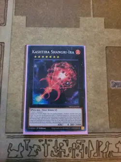 YUGIOH KASHTIRA SHANGRI-IRA MP23-EN190 PRISMATIC SECRET 1ST ED NM - Image 1