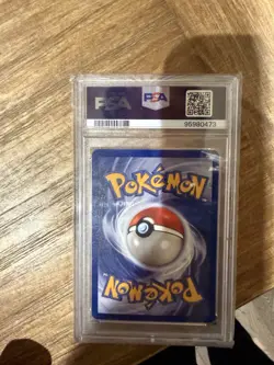 1999 POKEMON FOSSIL PSYDUCK 1ST EDITION - PSA 9 - #54 54/62 MINT GENUINE - Image 2