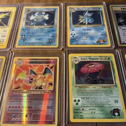 Vintage Pokemon Cards Old 1999 All WOTC 10-Pack! (x2) 1st Edition or Shadowless! - Image 1