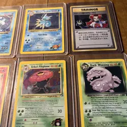 Vintage Pokemon Cards Old 1999 All WOTC 10-Pack! (x2) 1st Edition or Shadowless! - Image 3